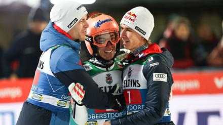 Österreichs Skispringer dominierten im Allgäu.