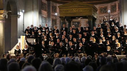 Der Oratorienchor sang in der Friedenskirche. (Archivbild) 