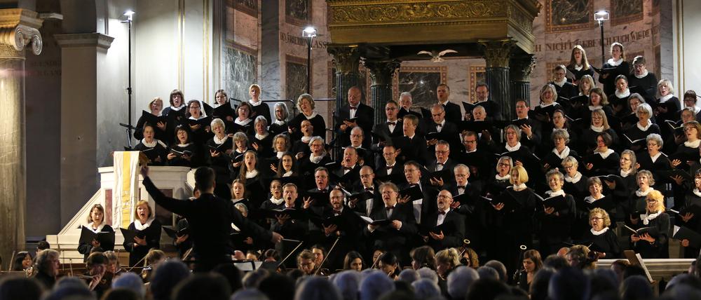 Der Oratorienchor sang in der Friedenskirche. (Archivbild) 