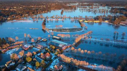Das Jahr 2024 war nicht nur deutlich zu warm, auch das Soll für Niederschläge wurde übertroffen (Archivbild).