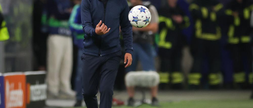 Der neue Coach von AC Mailand. 