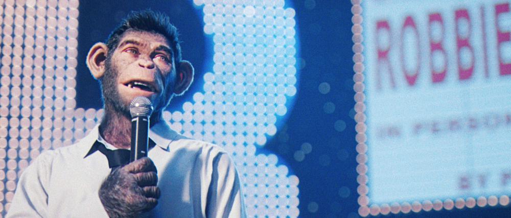 Robbie Williams hat sich nie reif genug für ein Leben im Rampenlicht gefühlt. Darum lässt er sich jetzt von einem Schimpansen spielen.
