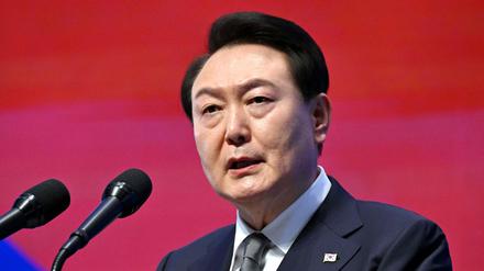 Entmachtet und von den Behörden gesucht: Yoon Suk Yeol.