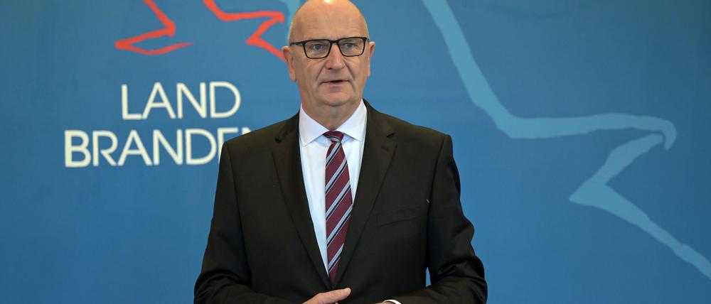 Brandenburgs Ministerpräsident Dietmar Woidke setzt für das neue Jahr auf Sicherheit. (Archivbild)