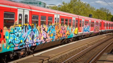 Graffiti und Vandalismus. (Symbolbild)