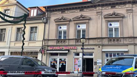 Die Polizei war in Potsdam wegen eines Sprengstoffverdachts im Einsatz.