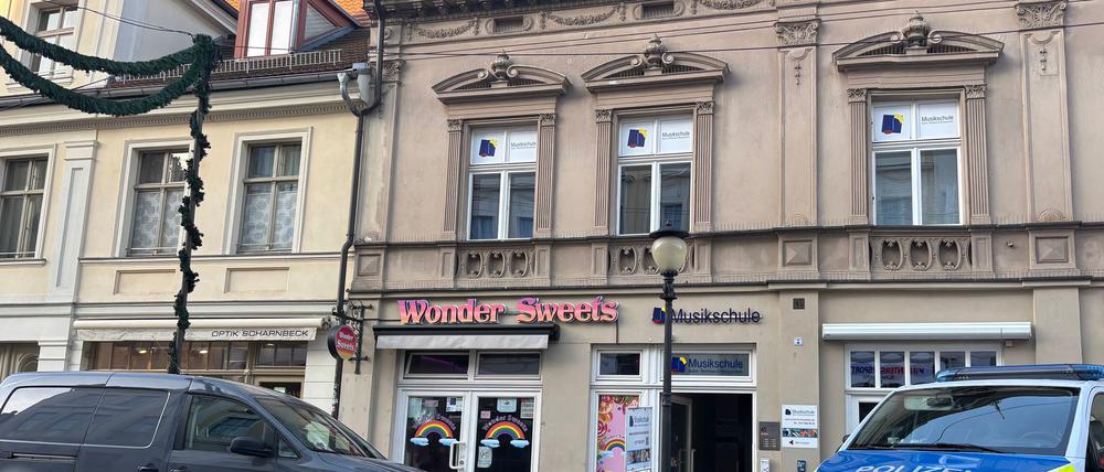 Die Polizei war in Potsdam wegen eines Sprengstoffverdachts im Einsatz.