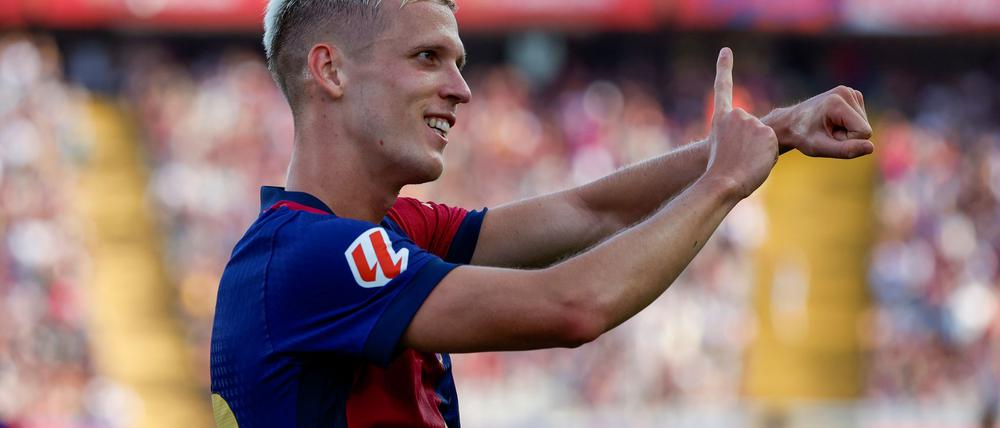 Bei der Registrierung von Dani Olmo für die zweite Saisonhälfte gibt es große Probleme.