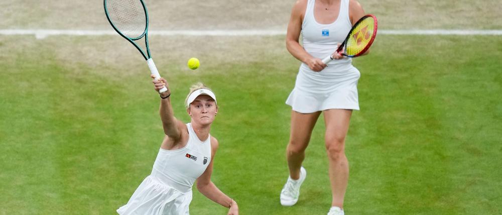 Gabriela Dabrowski (rechts) und Erin Routliffe (Archivbild)