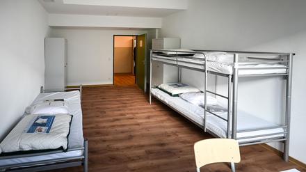 Viele Betten in den Erstaufnahmen der Länder stehen derzeit leer.