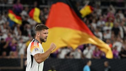 Niclas Füllkrug will 2025 nach längerer Verletzung wieder Tore im Nationaltrikot bejubeln, so wie zuletzt im vergangenen September gegen Ungarn.