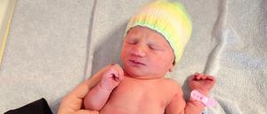 Piper Elise kam am 1. Januar um 7.17 Uhr zur Welt. 