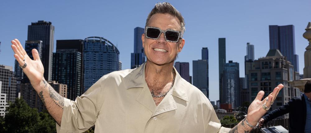 Der Superstar ist gerade in Australien auf Promo-Tour für sein Biopic „Better Man“. 