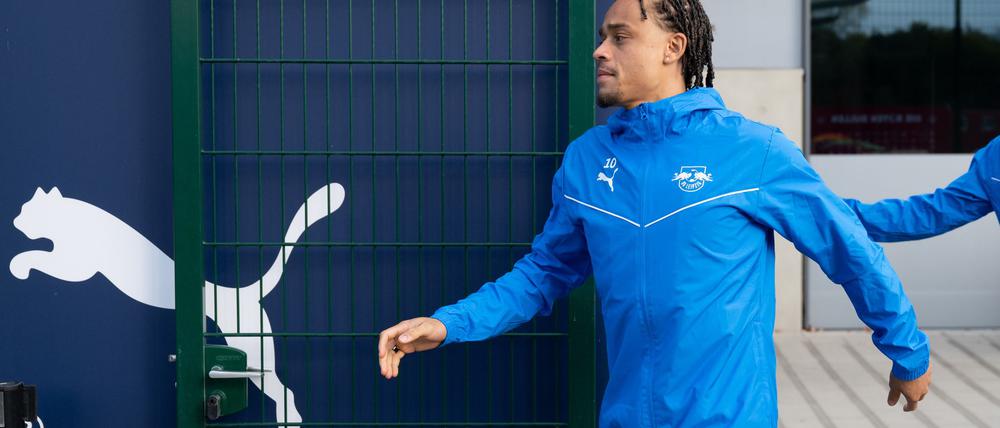  Xavi Simons ist bei RB Leipzig wieder ins Mannschaftstraining eingestiegen. 