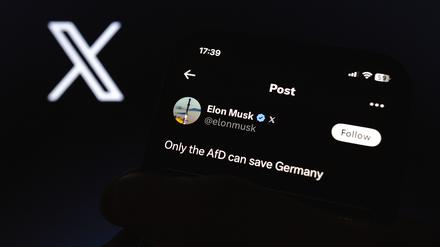 Mit diesem Beitrag auf seiner Plattform X machte Elon Musk seine Unterstützung für die AfD am 20. Dezember öffentlich.