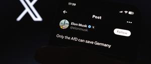Mit diesem Beitrag auf seiner Plattform X machte Elon Musk seine Unterstützung für die AfD am 20. Dezember öffentlich.