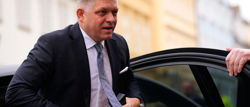 Der slowakische Ministerpräsident Fico droht damit, ukrainische Flüchtlinge schlechter zu behandeln. (Archivbild)