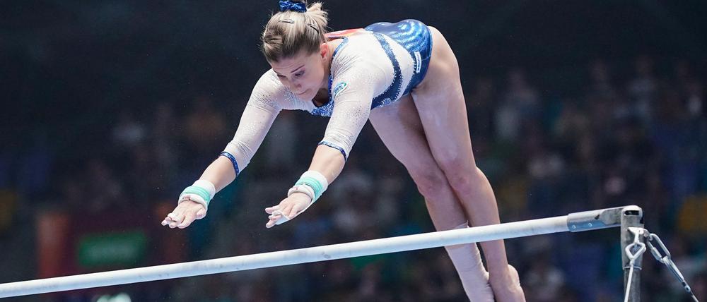 Deutschlands Top-Turnerin Elisabeth Seitz forderte eine Aufarbeitung der Missbrauchsvorwürfe in Stuttgart.