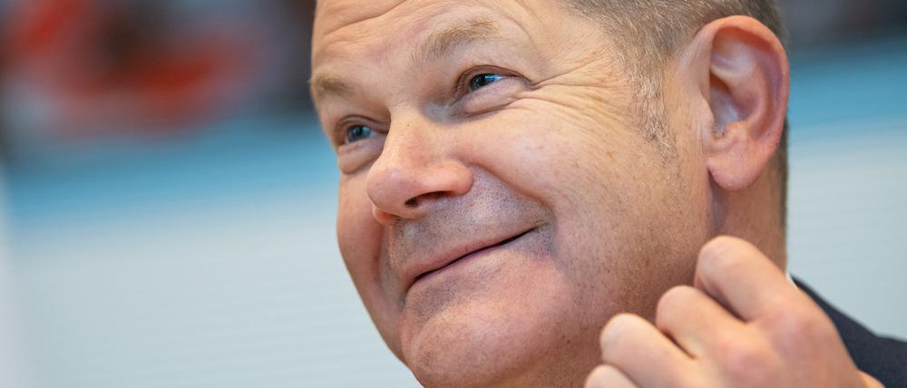 Bundeskanzler Olaf Scholz (SPD)