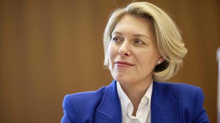 Helena Melnikov, sie führt die Deutsche Industrie- und Handelskammer.