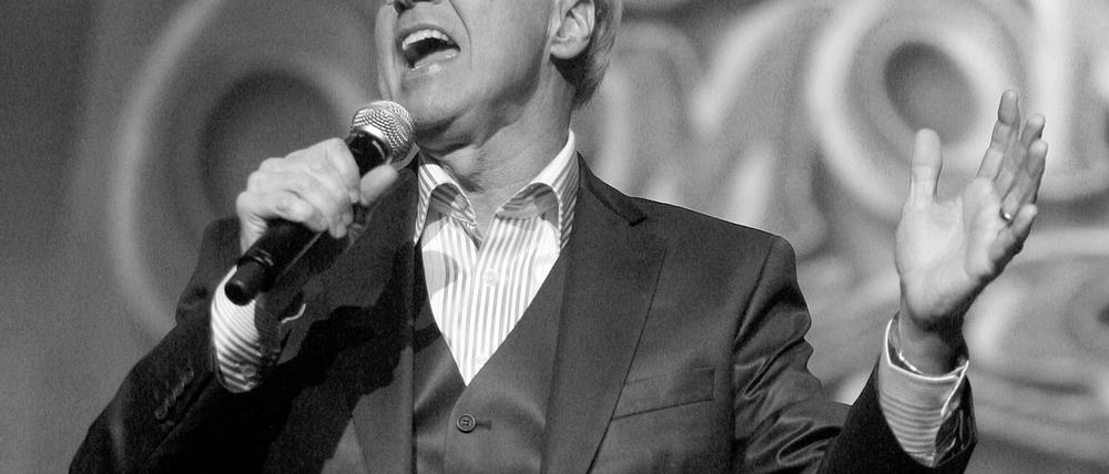 Wayne Osmond bei einem Auftritt zum 50-jährigen Jubiläum der Osamonds-Show. (Archivbild)