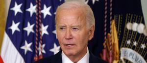 Der noch amtierende US-Präsident Joe Biden in Washington DC. 