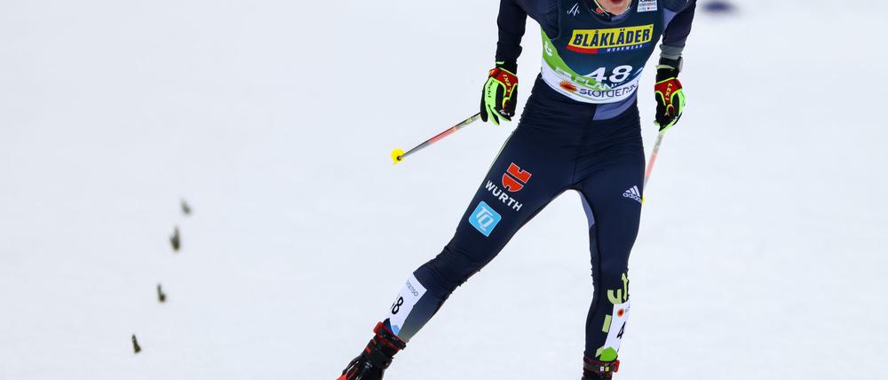 Tour de Ski: Im Sprint-Viertelfinale von Val di Fiemme war Schluss für Victoria Carl.