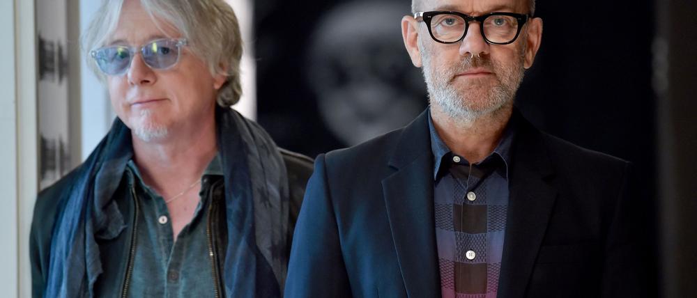 Superstar im Rentenalter: Stipe mit ex-R.E.M.-Bandkollege Mike Mills