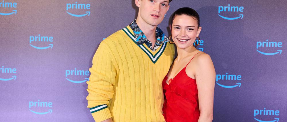 Die Stars der Serie „Maxton Hall“: Damian Hardung und Harriet Herbig-Matten. (Archivbild)