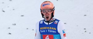 Stefan Kraft war am Samstag bester Österreicher und damit auch Tagessieger in Innsbruck.
