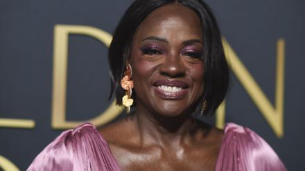 Schauspielerin Viola Davis erhält einen der Golden-Globe-Ehrenpreise. 