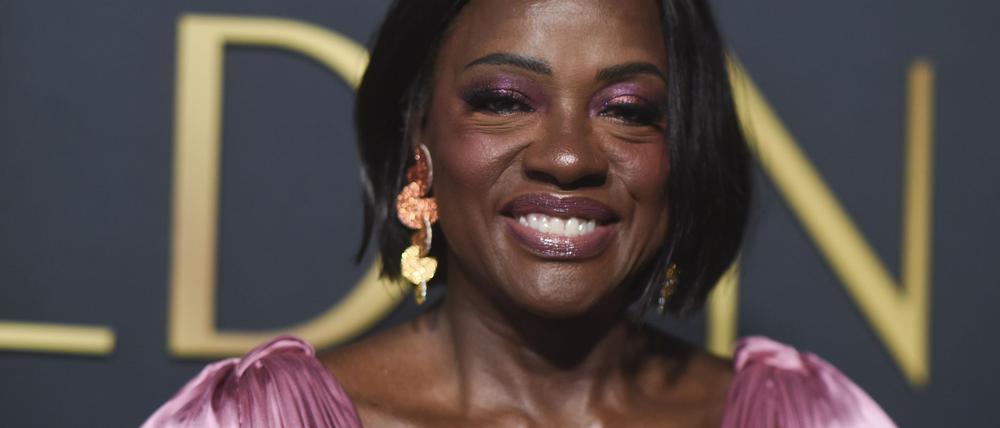 Schauspielerin Viola Davis erhält einen der Golden-Globe-Ehrenpreise.
