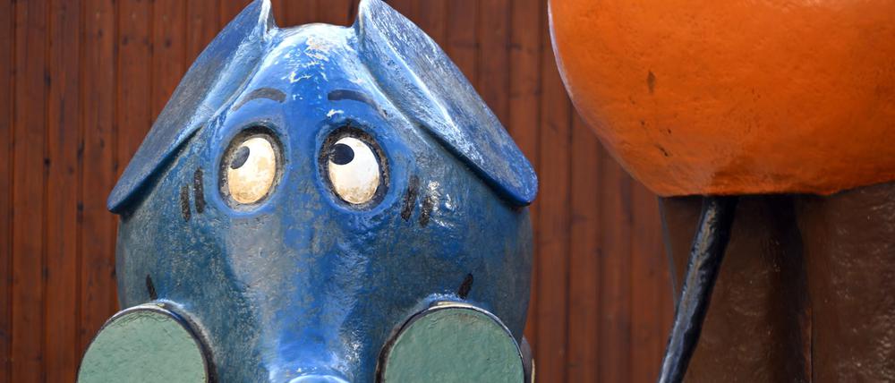 Seit 50 Jahren ein treuer Begleiter der Maus: Der blaue Elefant. (Archivbild)