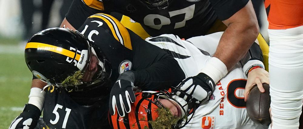 Die Cincinnati Bengals um Quarterback Joe Burrow bissen sich in Pittsburgh durch.