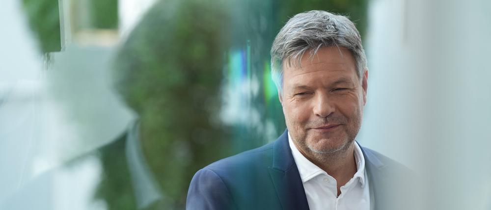 Noch Minister, bald wäre er gern Kanzler: Der Grüne Robert Habeck.