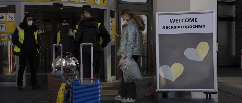 In Berlin stieg die Zahl ukrainischer Geflüchteter zuletzt wieder.