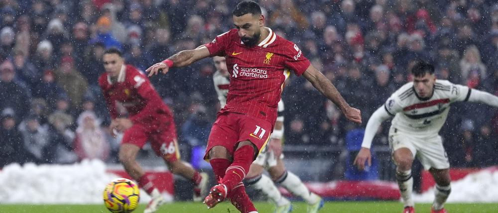 Mohamed Salahs Führungstreffer per Handelfmeter reichte dem FC Liverpool nicht zum Sieg.