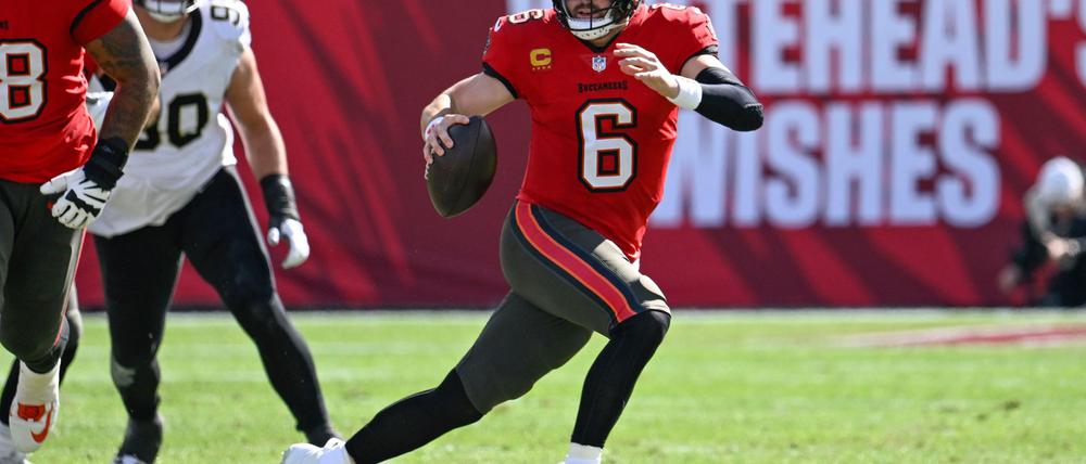 Baker Mayfield führte die Tampa Bay Buccaneers in die Playoffs.