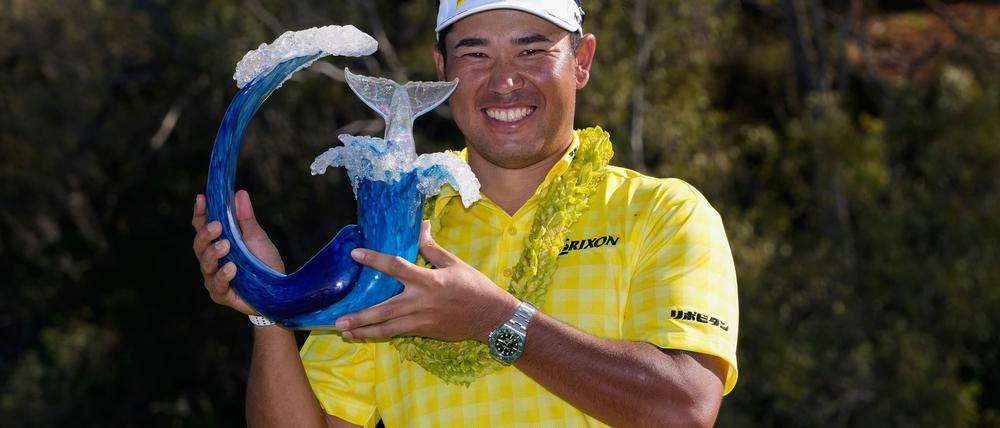Stellte beim Turnier auf Hawaii einen Rekord auf: Japans Golfstar Hideki Matsuyama.