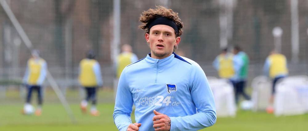 Fabian Reese musste beim Trainingsauftakt noch abseits des Teams arbeiten. Jetzt soll er Stück für Stück an die Mannschaft herangeführt werden.