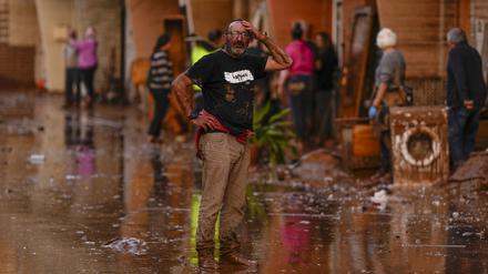 Utiel im Oktober: Auch in Spanien kam es im letzten Jahr zu Überschwemmungen. 