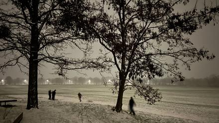 Credit: Sabine Schicketanz, zu sehen: Schneefall in Potsdam 