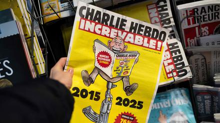Ausgabe des Satire-Magazins „Charlie Hebdo“