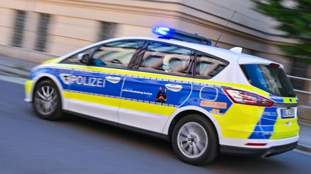 Die Potsdamer Polizei im Einsatz. (Symbolbild)