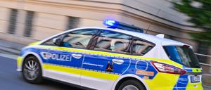 Die Potsdamer Polizei im Einsatz. (Symbolbild)