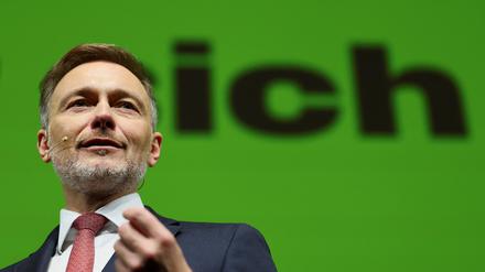 FDP-Chef und Spitzenkandidat Christian Lindner.