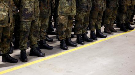 Besatzungen des Leopard 2 A6 Kampfpanzers der Bundeswehr 2023.