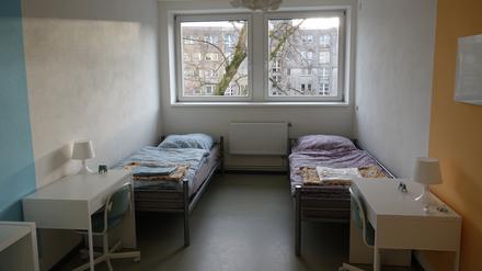 Zimmer in der neuen Einrichtung „Lichtpfade“ für Kinder in Kreuzberg.