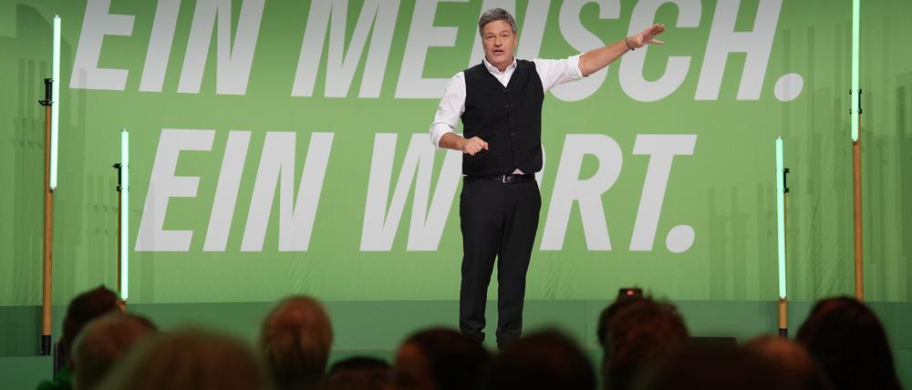Die Grünen werben für sich als Partei der Verantwortung