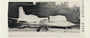 Scherz mit Schwärzler: Gerhard Richter ließ für den Bildtitel das „w“ im Namen des NS-Profiteurs und Chefkonstrukteurs der Heinkel Flugzeugwerke weg und nannte das 1964 entstandene Gemälde schlicht „Schärzler“.